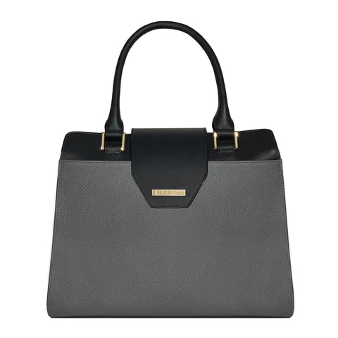 Ashley Top Handle Satchel (GRY)
